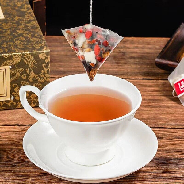 HelloYoung Sour jujube kernels Poria cocos lilies mulberries goji berries yams herbal tea