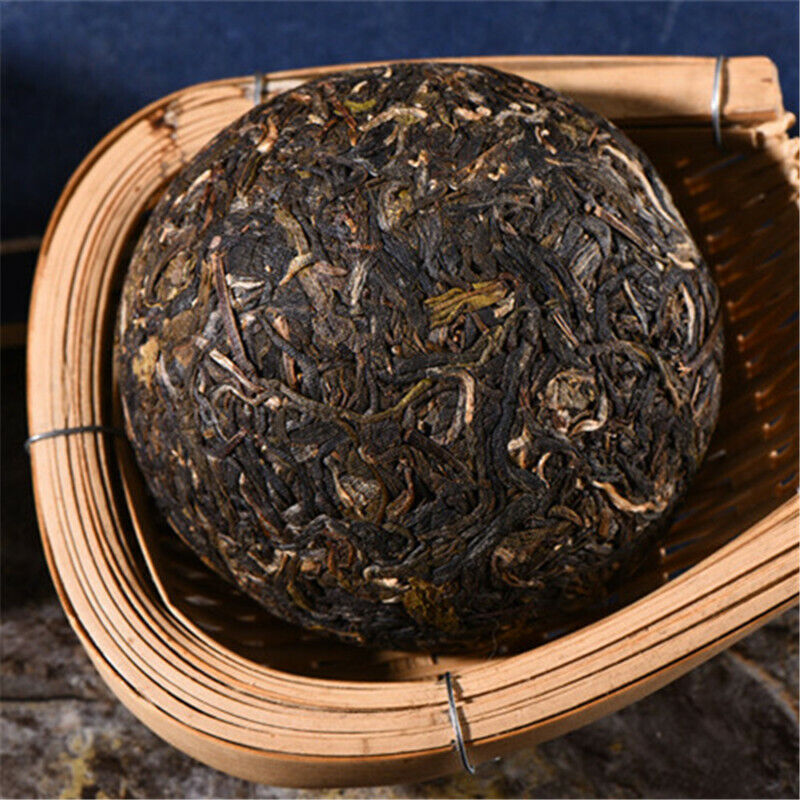 HelloYoung 100g Yunnan Old Tea Tree Puer Tea Shen Pu'er Tea Cake cha Pu-erh Green Tea Cakes