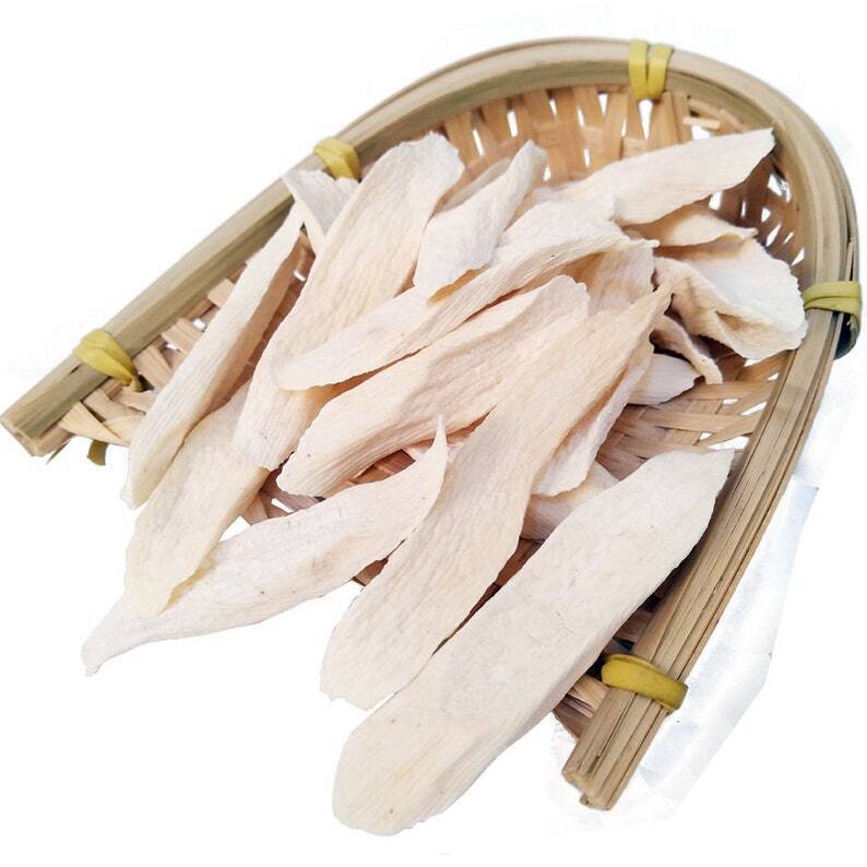 250g High Quality Rhizoma Dioscoreae Shan Yao Chinese Yam Dried Slices 淮山药 Main image