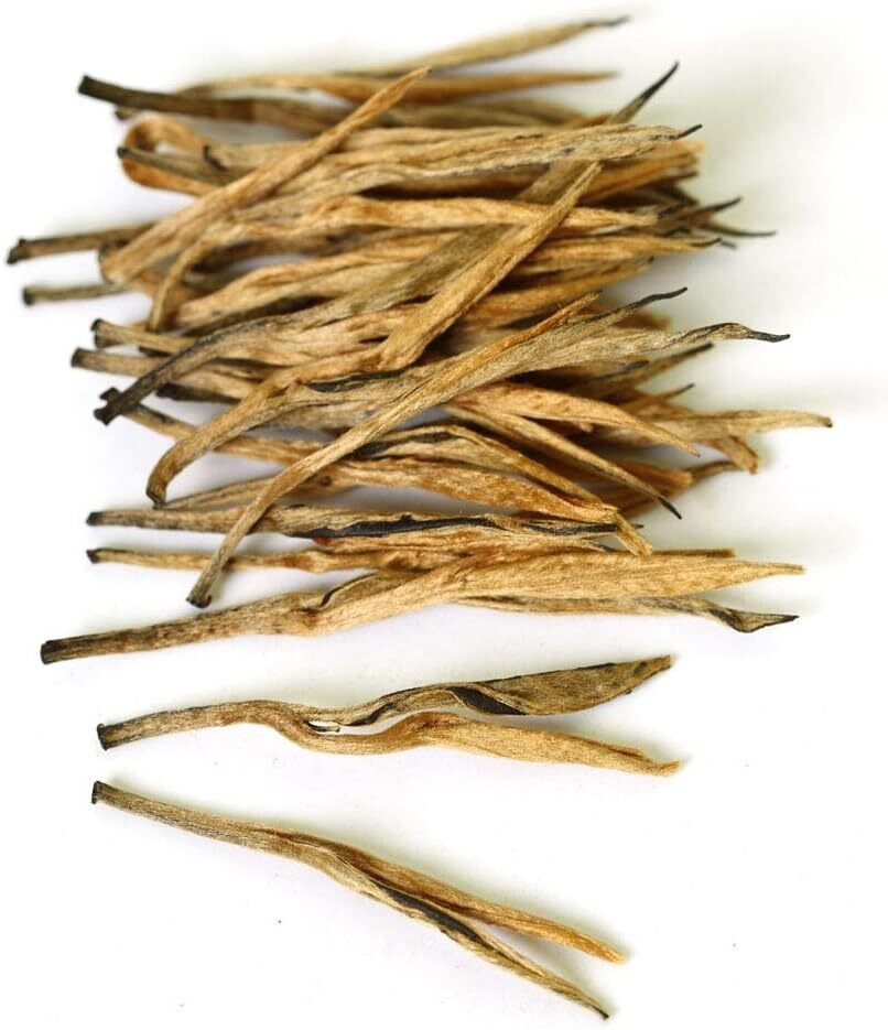 50g Nonpareil Yunnan Black Tea - Fengqing Dian Hong Dianhong Loose Leaf Needles Secondary image