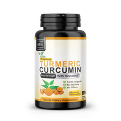 TURMERIC 95% CURCUMIN 10,000mg EXTRACT TUMERIC BLACK PEPPER ANTIOXIDANT BEST