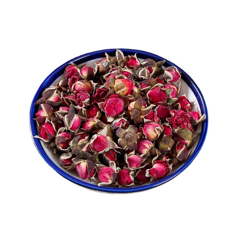 HelloYoung Gold Rim Roses Dried Rose Gold Rim Roses Tea
