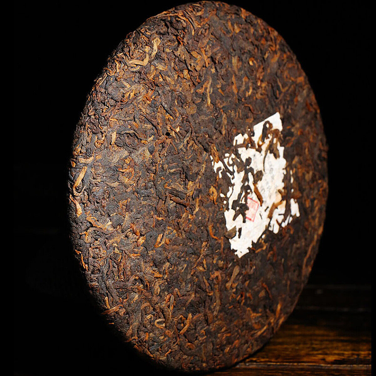 357g Premium Puerh Schwarzer Tee Handgemachte Qizi Wild Mountain Puer Tee Kuchen Main image