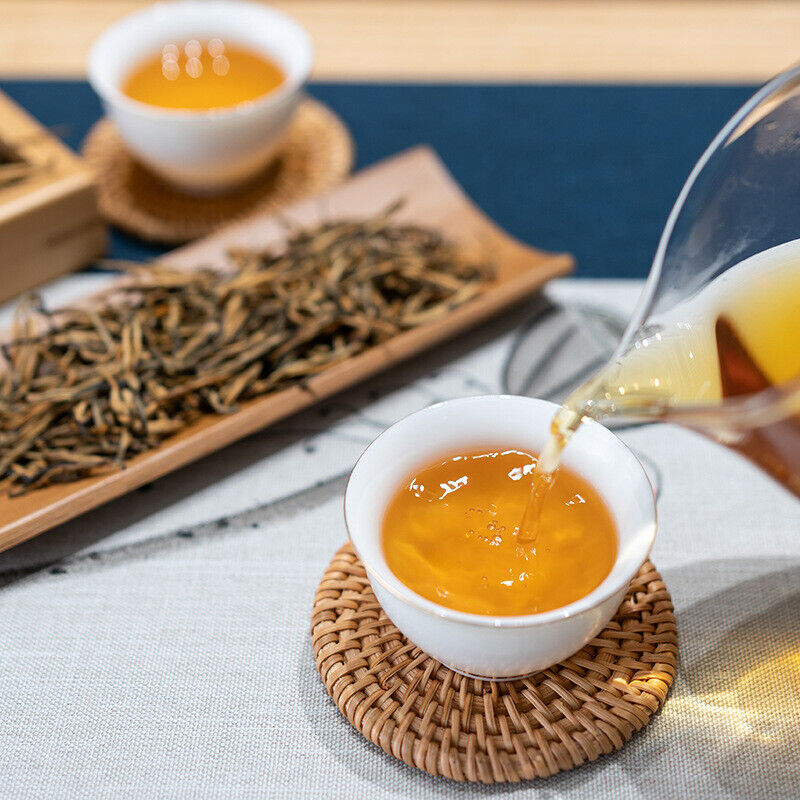 HelloYoung 500G Yunnan Black Tea Mini Gold Needle Fengqing Dian Hong Tea Small Gold Needle