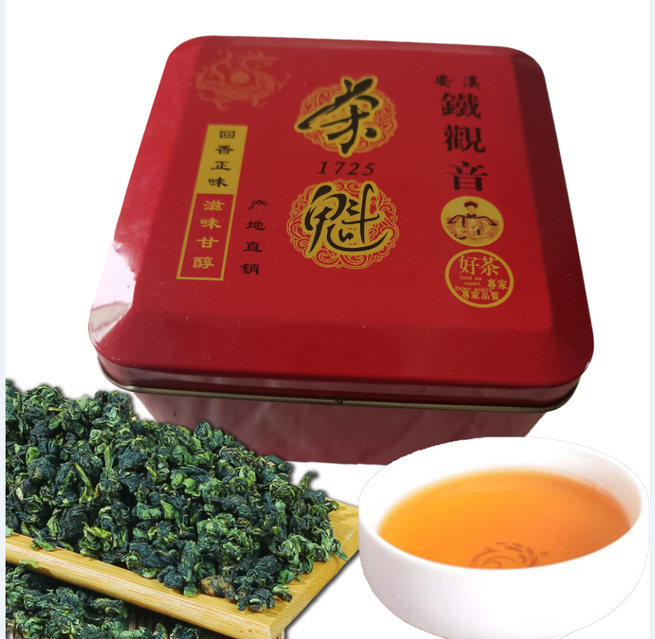 10 Bags Anxi Tie Guan Yin Oolong Tea Organic Green Tea Loose Leaf Healthy Drink