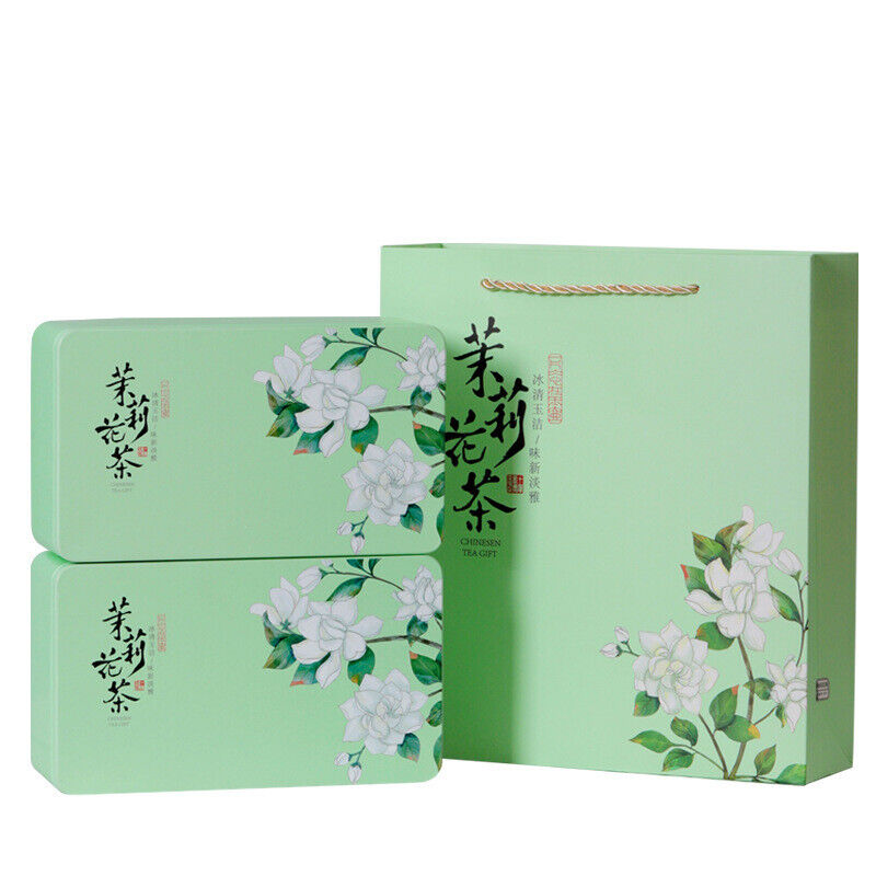HelloYoung New Tea Jasmine Tea Leaves Green Tea Loose Strong Fragrance Type Cans Main image