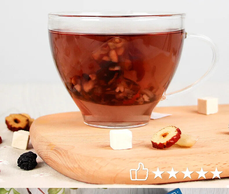 150g/30 Bags Healthy Herb Tea Bag Poria Cocos Sour Jujube Kernel Tea