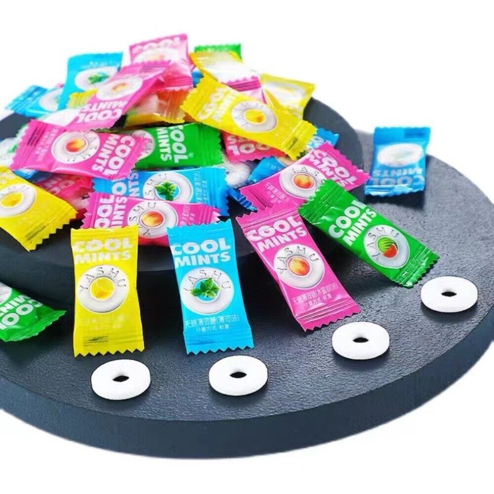 Sugar Free Fruit Mints Fresh Breath Party Candy Assorted Flavors Main image