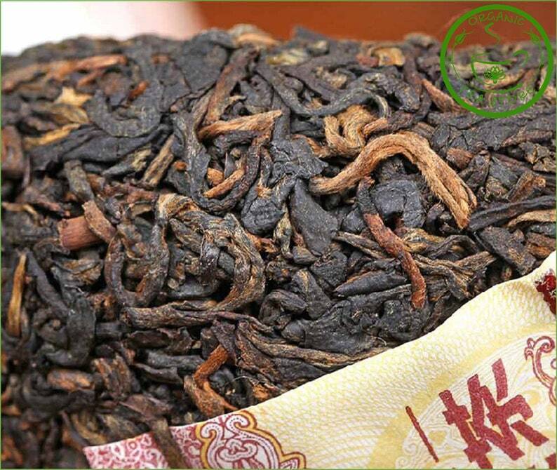 Chinese Puerh Tea Pur-erh  Cake 100g Chinese Tea Ripe Puer Puerh
