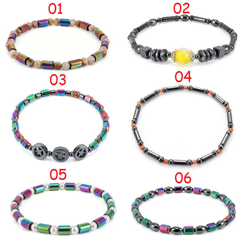 Jewelry Massage Stone Magnetic Therapy Bracelet Anklet Weight Loss Health Care