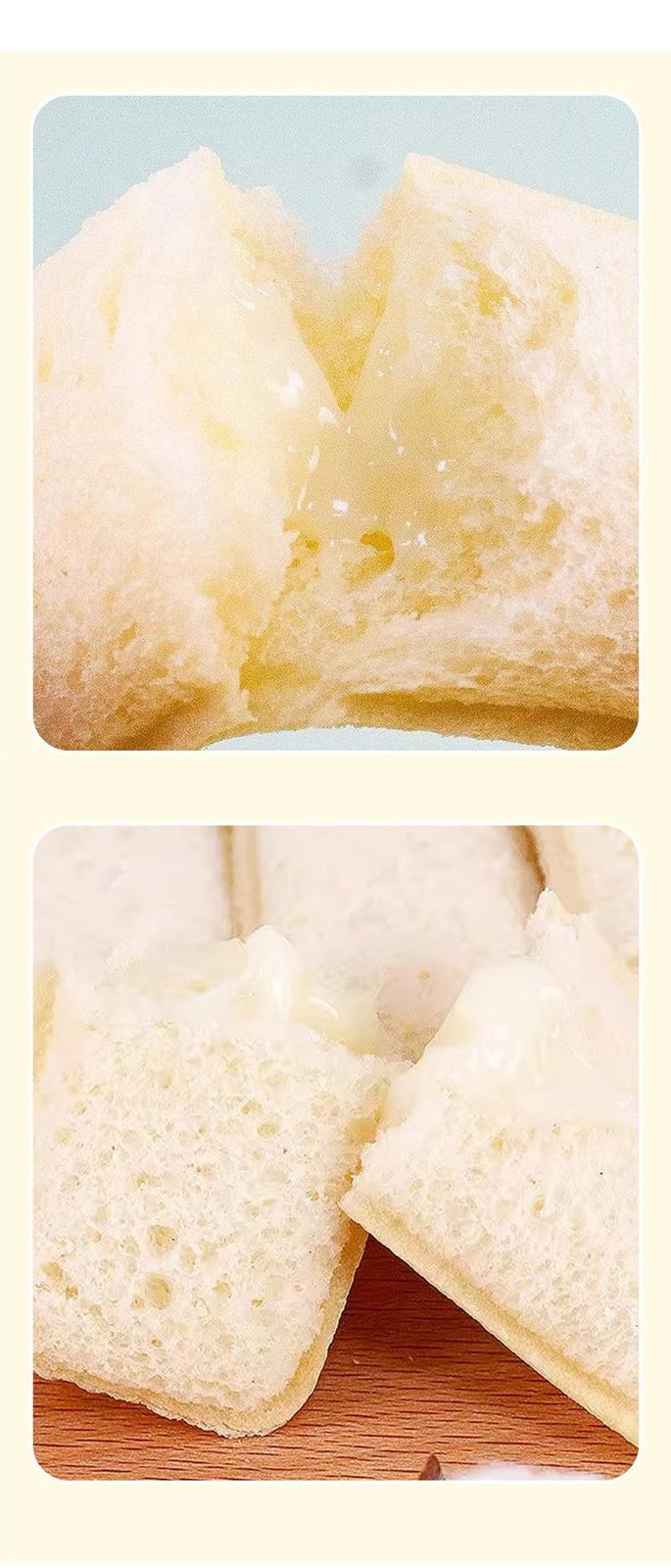 Lactic Soft Pocket Bread Box Cake Kids Snack Nutritious Treat