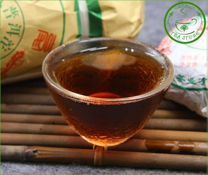 Chinese Puerh Tea Pur-erh  Cake 100g Chinese Tea Ripe Puer Puerh