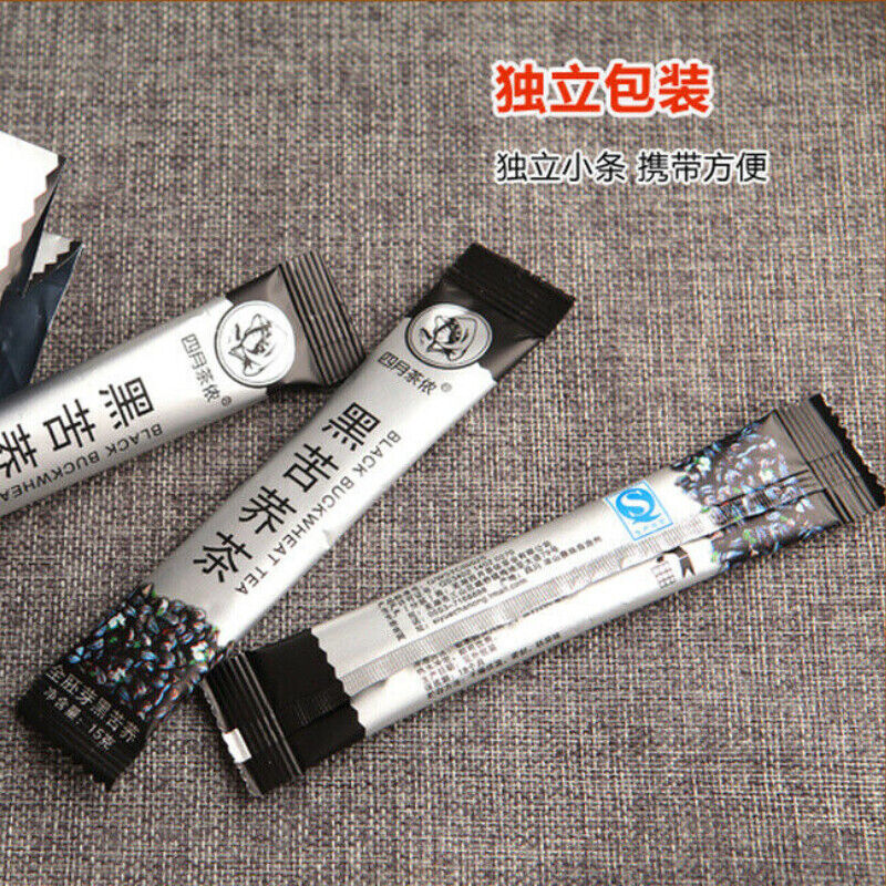HelloYoung Premium Black Buckwheat Tea Black Tartary Buckwheat Full Chinese Tea 300g
