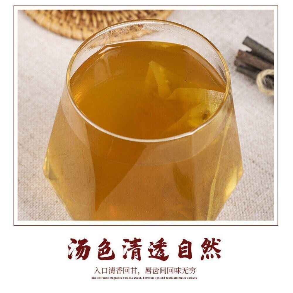 Detox Herbal Tea Plum Green Black Yellow Bean Coix Seed Premium Blend