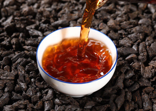 250G Yunnan Pu'er Ripe Tea Glutinous Rice Fragrant Tea Fossil Broken Silver Tea