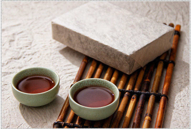 HelloYoung200g Green Food Years Pu-erh Tea China Yunnan Tea Cooked Puer Tea Slimming Tea