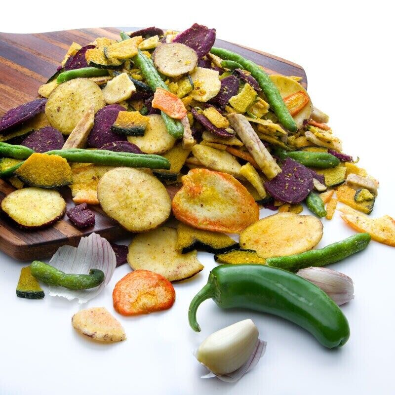 Dried Red Radish Mix Vegetable and Fruit Snacks Carrots Chips 500g/1.1LB