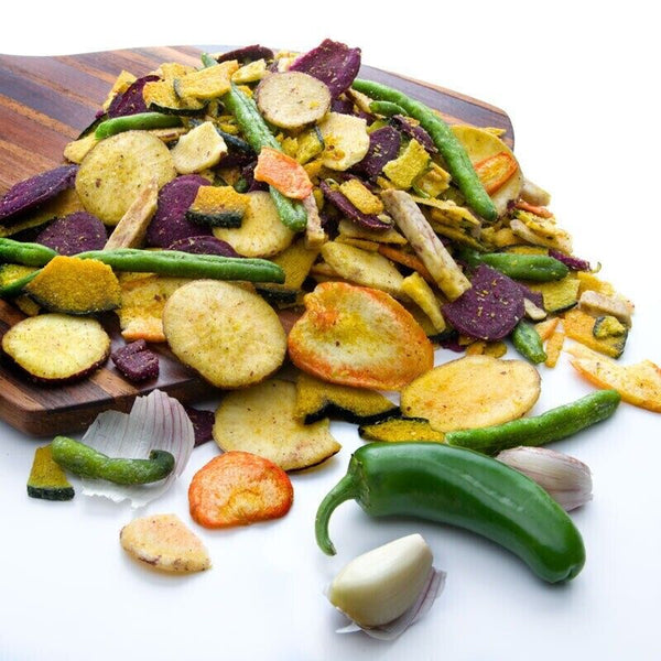 Dried Red Radish Mix Vegetable and Fruit Snacks Carrots Chips 500g/1.1LB