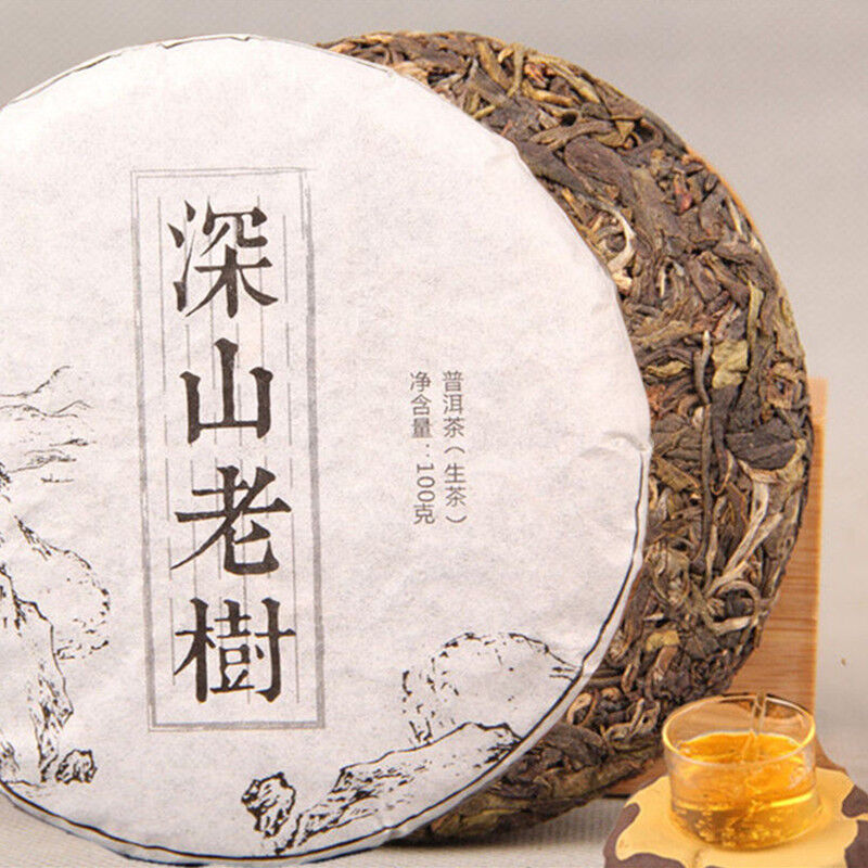 cha Puerh Tea Cake Handmade Puer Tea 100g Pu Erh Ecology Deep Mountain Old Trees Secondary image