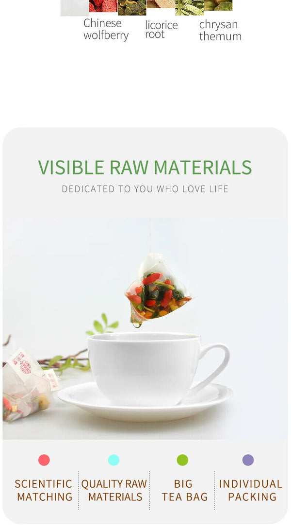 Honeysuckle Chrysanthemum Tea Chrysanthemum Goji Berry Licorice Honeysuckle 250g