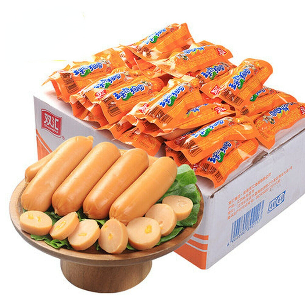 32g x 10Pieces Chinese Shuanghui corn Ham Sausage,  Snack Food Main image