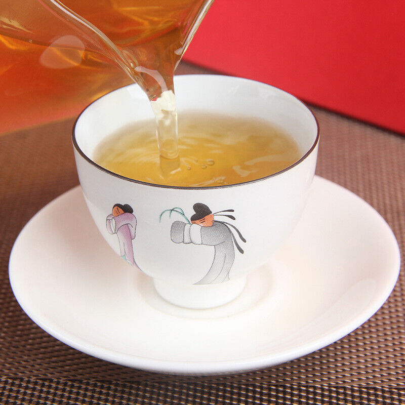 HelloYoung 480g High Quality Thin Sliced Pu'er Tea Cake Huahaoyueyuan Pu'er Tea Gift Tea