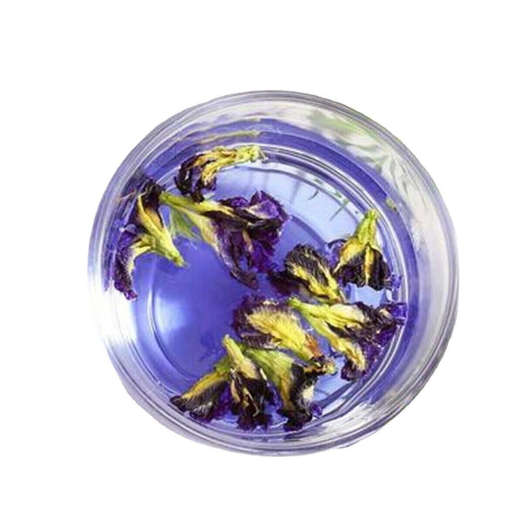 HelloYoung 100g Top Tasty Clitoria Ternatea Tea China Flower Tea Blue Butterfly Pea Tea