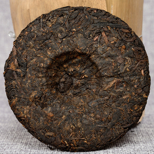100g Bailing Golden Bud Cooked Tea Cake Yunnan Pu-Erh Tea Cooked Tea Cake
