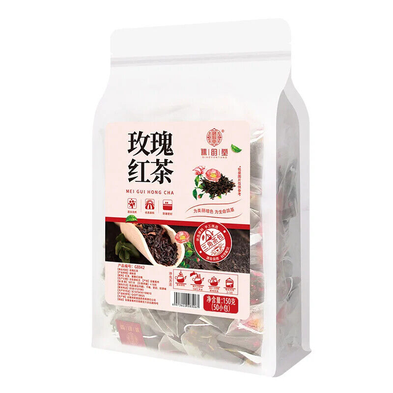 Rose Black Tea Herbal Tea 150g Main image