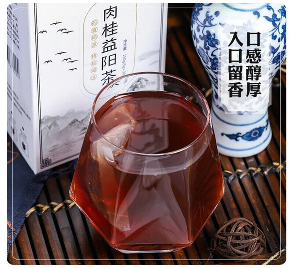 Cinnamon Yiyang Herbal Tea Bags Natural Yang Energy Boost Premium Blend