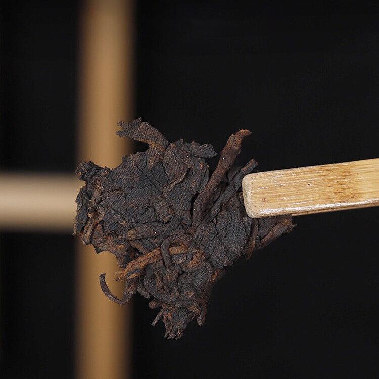 357g Brown Mountain Ancient Tea Tree Pu-erh Cake Premium Yunnan Ripe Puerh Tea