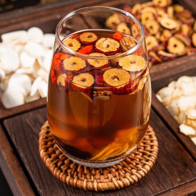 Ginseng Herbal Tea Mix Healthy Energy Drink with Goji Berry Maca