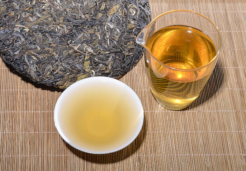 HelloYoung Yunnan Pu'er Raw Tea Cake Raw Tea Cake 357g Pu'er Raw Tea