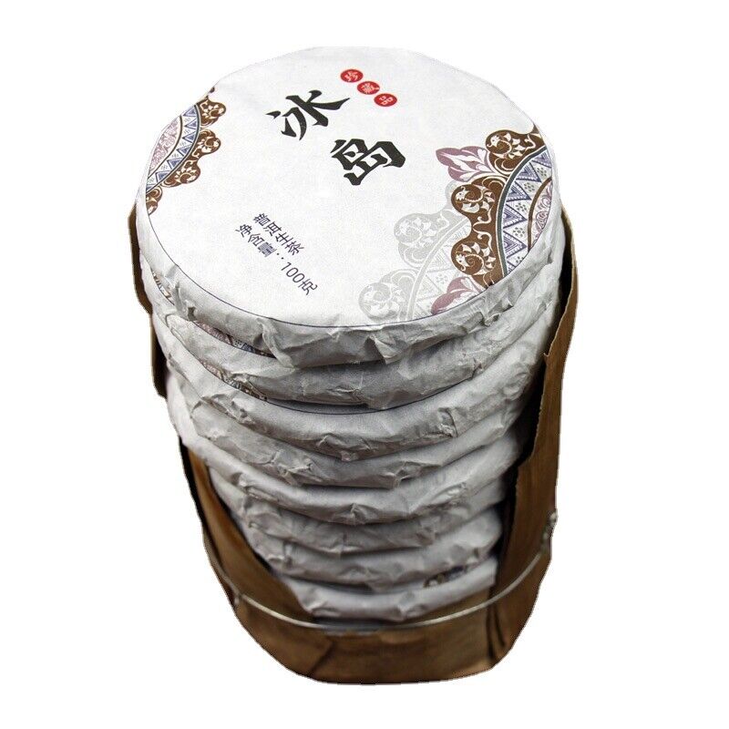 100 g 10 gâteaux Thé Pu'er du Yunnan Thé cru islandais Wuzhai Pu'er Secondary image
