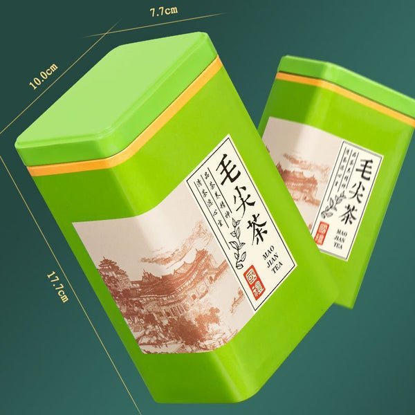 Green Tea Maojian Tea Strong Aroma High Mountain Mist Green Tea Canned 125g