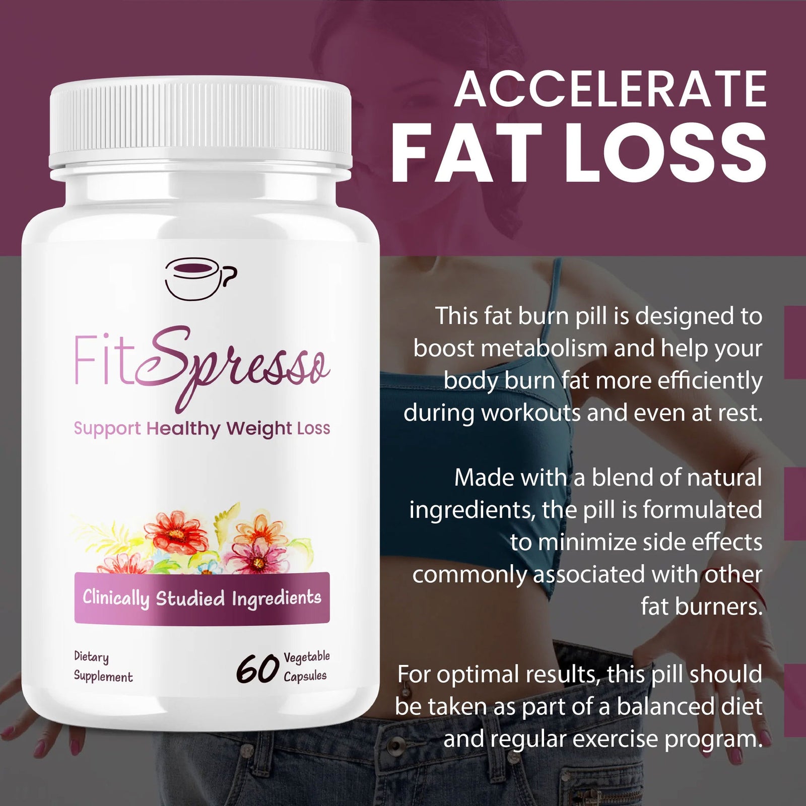 New FitSpresso Health Support Supplement - FitSpresso (Pack of 1) Main image