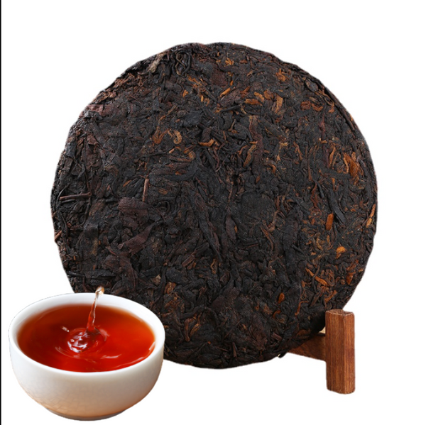 HelloYoung Yunnan Puerh Tea Brown Mountain Big Tree Fermented Spring Tea 357g Cake Tea