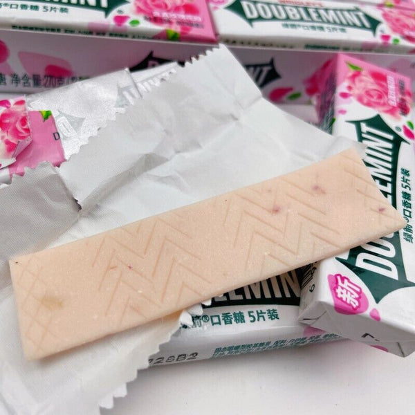 Rose Mint DOUBLEMINT Kaugummi 5pcs x 20 Portable Pack für frischen Atem