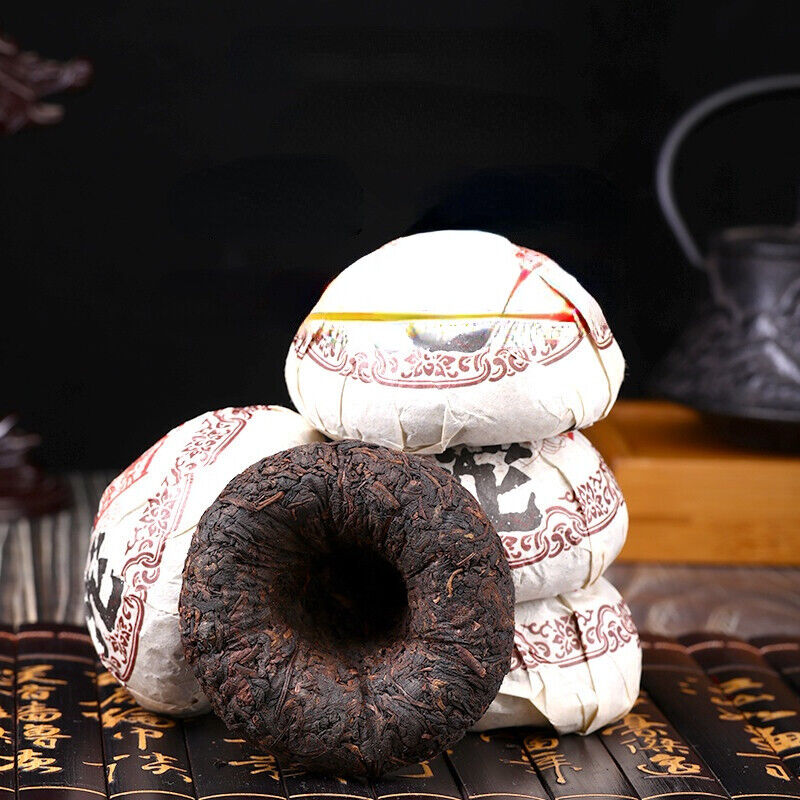 HelloYoung TeaAncient Tree Pu er Black Tea Health Care500g Organic Yunnan Ripe Tuocha Menghai