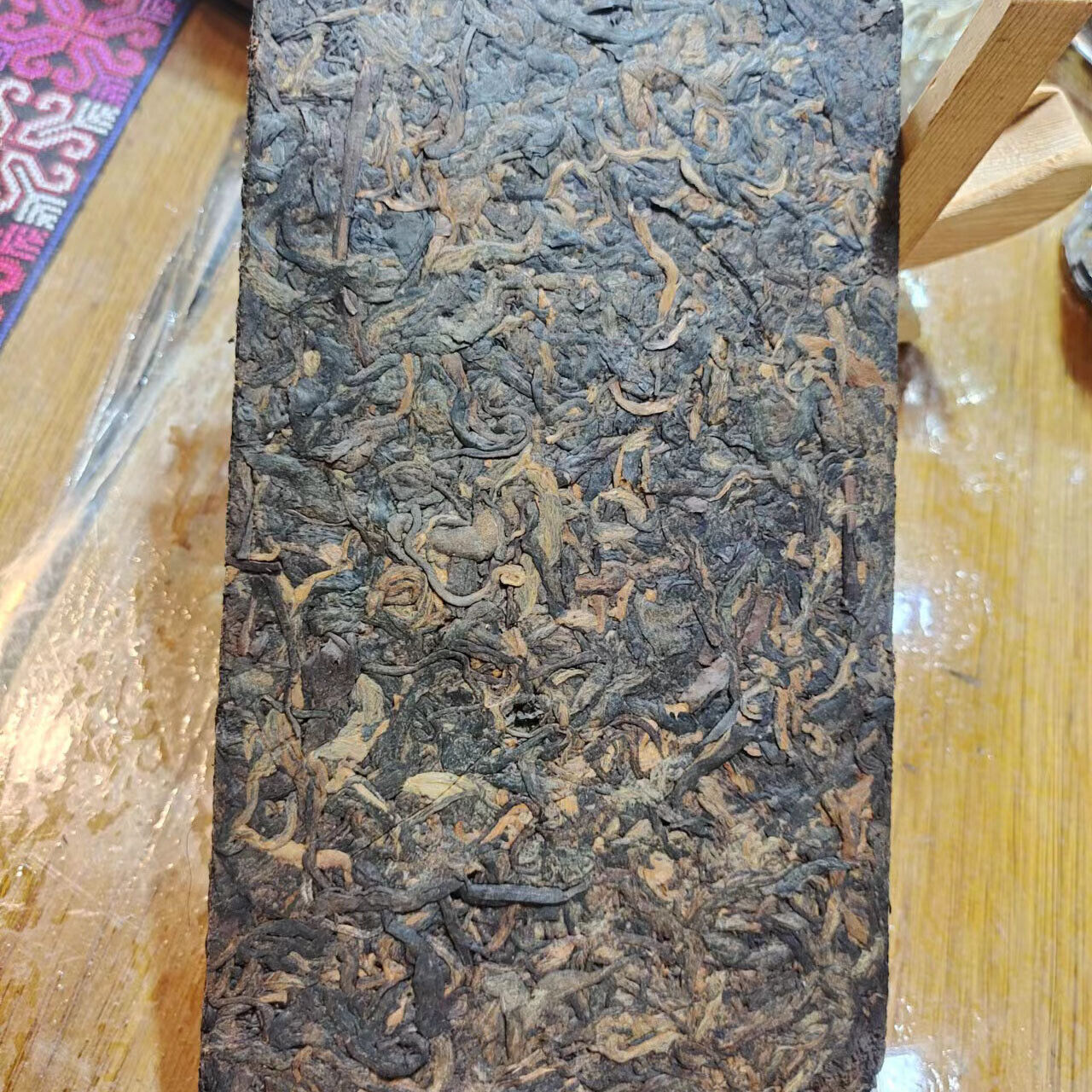 1000g Puerh Ripe Tea Brick Yunnan Puerh Tea Old Banzhang Iceland Main image