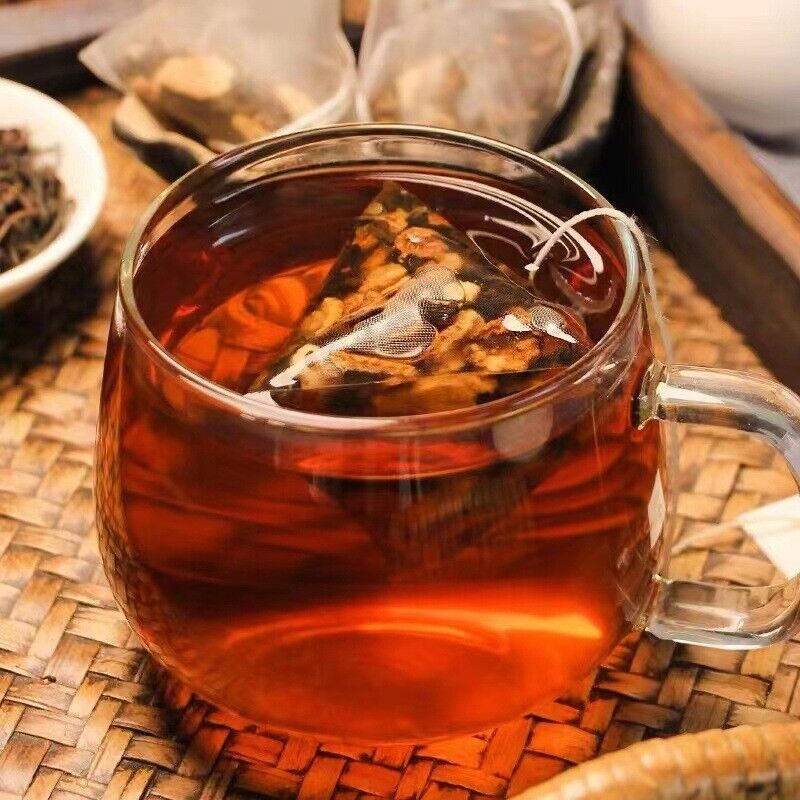 Tea Bags Small Tangerine Pu-erh Tea Dried Tangerine Peel Pu-erh Tea in Triangle