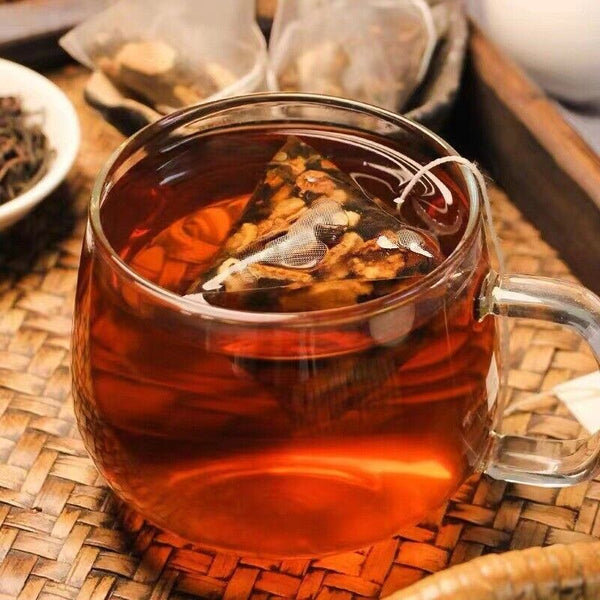 Tea Bags Small Tangerine Pu-erh Tea Dried Tangerine Peel Pu-erh Tea in Triangle