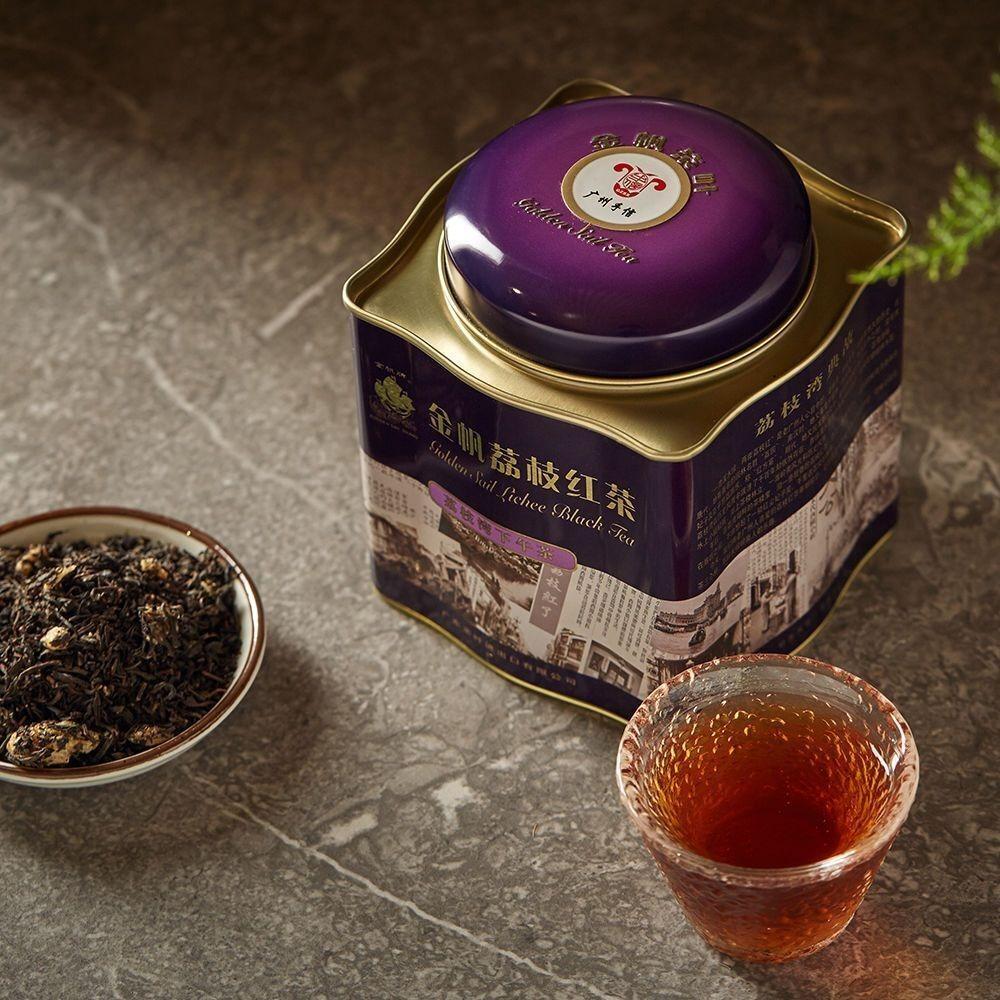 180g - Fragrant Chinese Lychee Fruit Black Tea Lychee Flavored Black Tea Secondary image