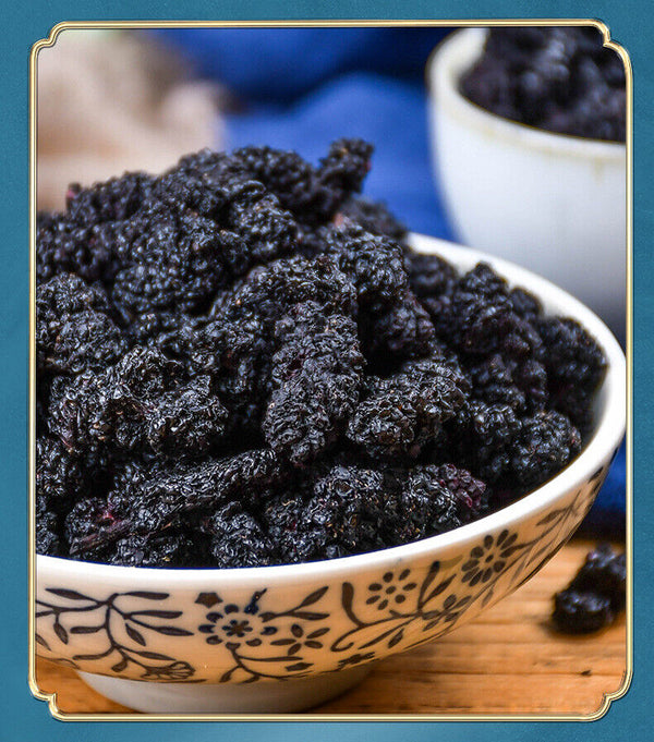 HelloYoung Delicious and Healthy Dried Mulberries - Perfect for Tea and Infusions - 130g*2