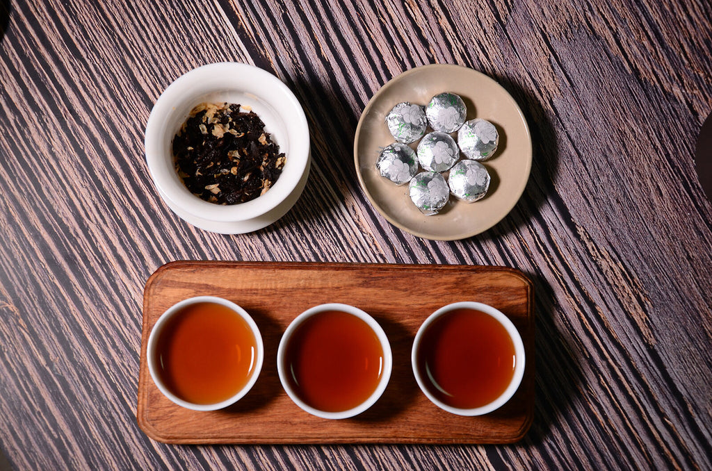 HelloYoung Yunnan Small Tuo Tea Jasmine Mini Small Tuo Tea Puerh  Ripe Tea 500g