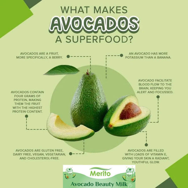 100g - Vitamins B5, B6, C, E, K, Folate Potassiu Avocado Fruit Powder