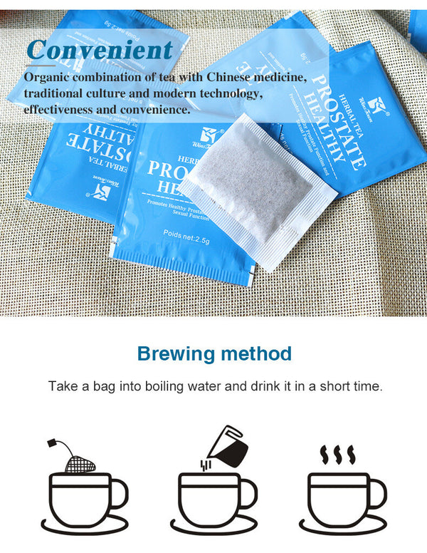 Blend for Men’s Wellness & Support Prostate Health Tea Herbal