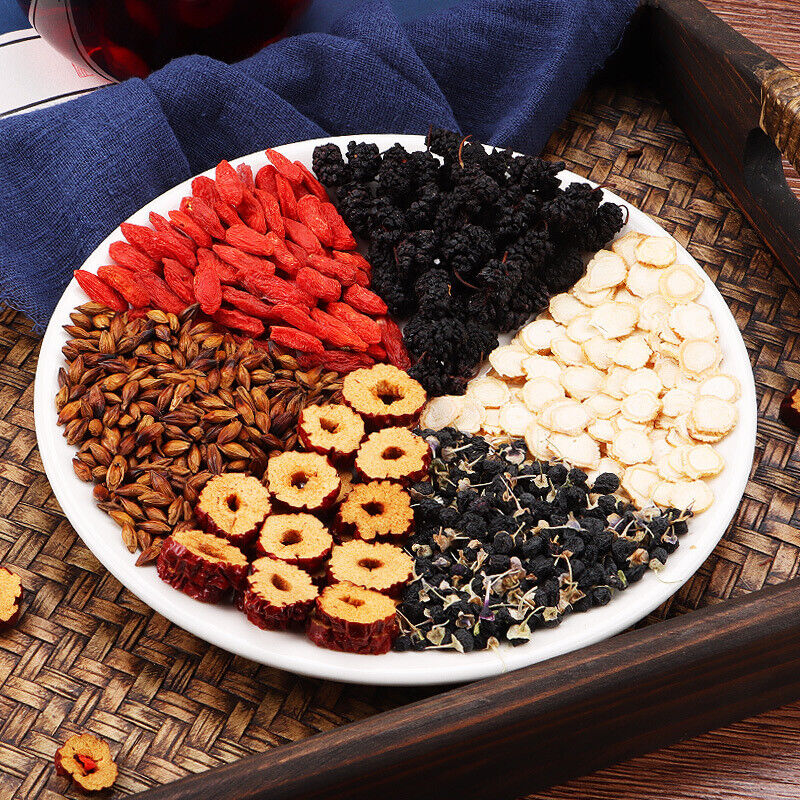 Men's Health Tea Ginseng Mulberry Wolfberry Red Dates Barley Combination Tea