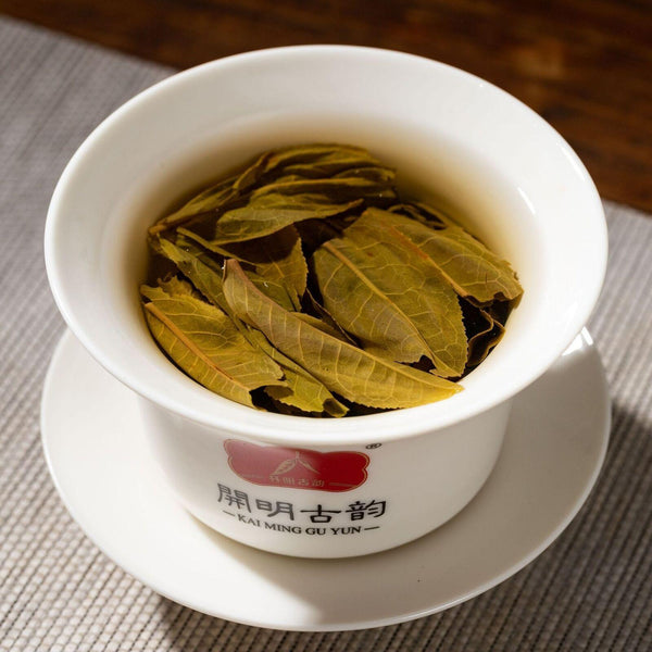 357g Bingcha Tight-Pressed Bangdong Raw Tea Cake Yunnan Lincang Pu-erh Tea