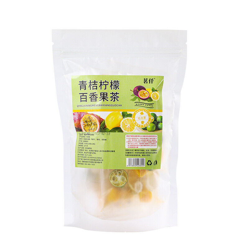HelloYoung 100g Green Orange Lemon Passion Fruit Tea Lemonade Cold Brew Combination Tea